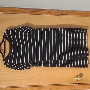 AVA & VIV 1X Bodycon Striped Dress